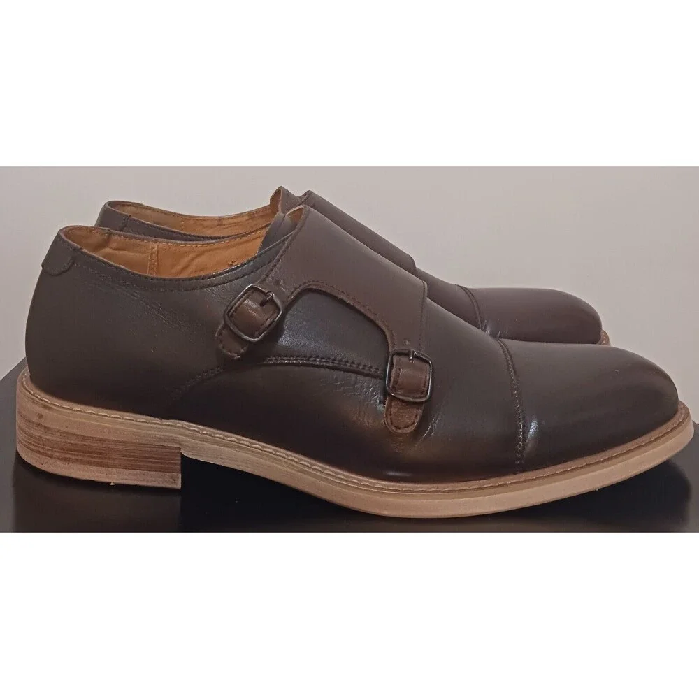 Steve Madden (Buckle)-(Dark Brown)-(Size 10)-(Brand New)-$100.00 - Picture 1 of 6